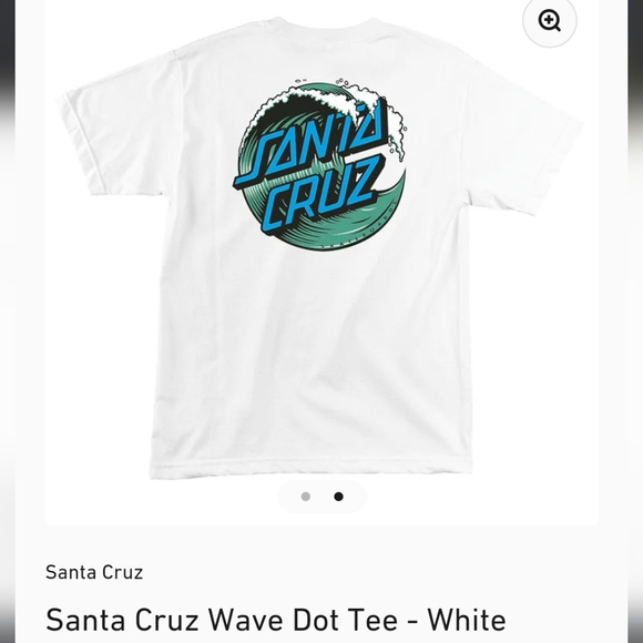Santa Cruz tshirt S New - Picture 2 of 12